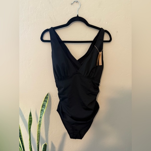 SHAPELLX Smart Sculpt Plunge Cutout Swimsuit- NWT - Picture 10 of 13